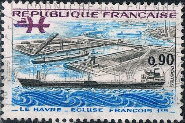 GRANDES REALIZACIONES. LE HAVRE, EXCLUSA DE FRANCISCO I. Y&T Nº 1772