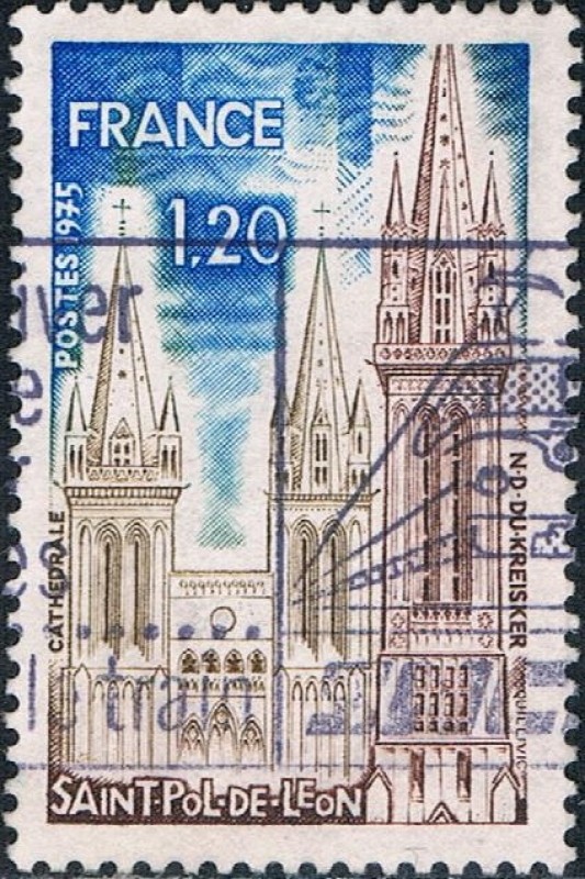 TURISMO 1974-75. SAINT POL DE LEON. Y&T Nº 1808