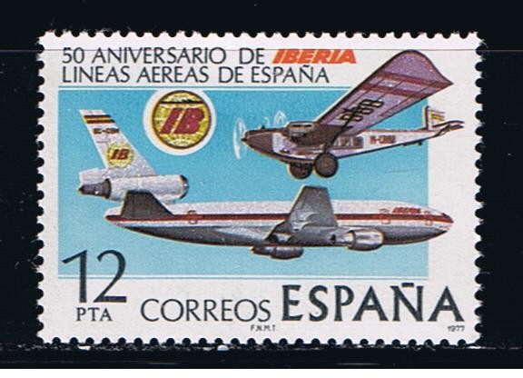 Edifil  2448  L Aniver. de la fundación de la compañía aérea Iberia.  