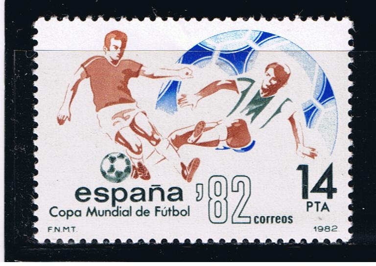 Edifil  2661  Copa Mundial de Fútbol España ´82.  