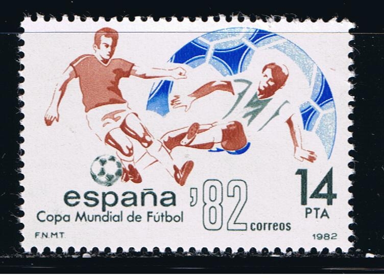 Edifil  2661  Copa Mundial de Fútbol España ´82.  