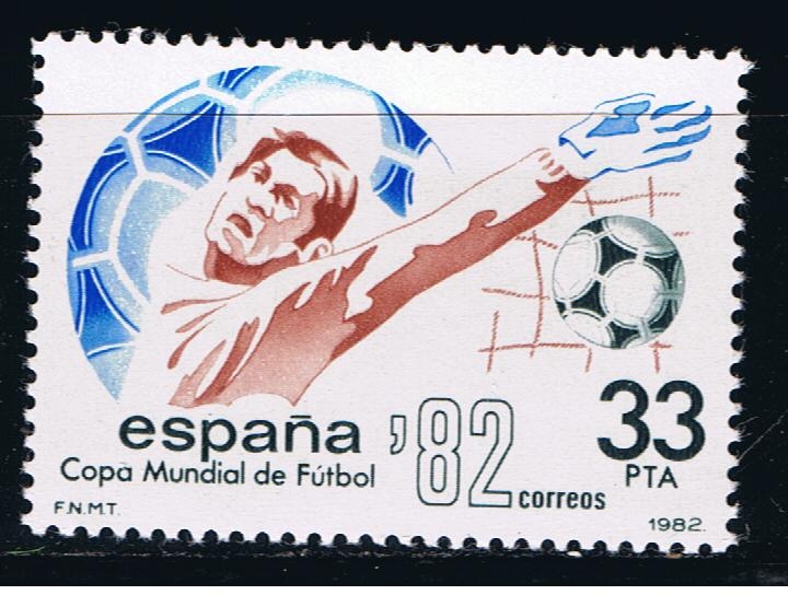 Edifil  2662  Copa Mundial de Fútbol España ´82.  