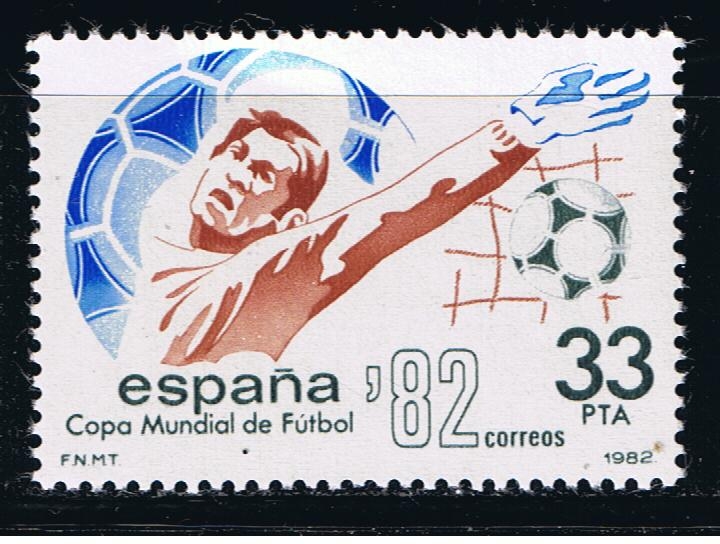 Edifil  2662  Copa Mundial de Fútbol España ´82.  