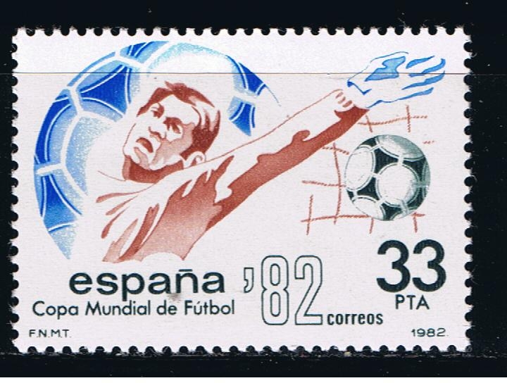 Edifil  2662  Copa Mundial de Fútbol España ´82.  