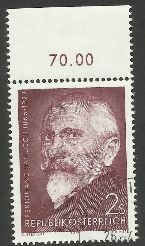 1254 - Ferdinand Hanusch, hombre de estado