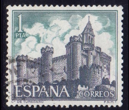 1969 Castillos de España. Turégano. Segovia- Edifil:1927