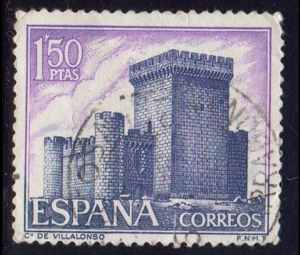 1969 Castillos de España.Villalonso. Zamora - Edifil:1928