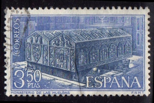 1969 Monasterio de las Huelgas. Sepulcro de Alfonso VIII y Leonor de Inglaterra - Edifil:1947