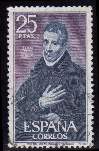 1970 Personajes españoles. Juán de Avila- Edifil:1961