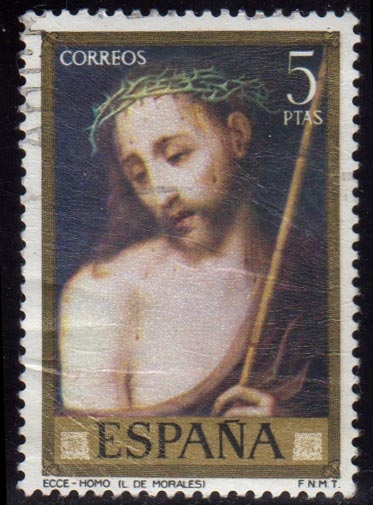 1970 Día del Sello. Luis de Morales 