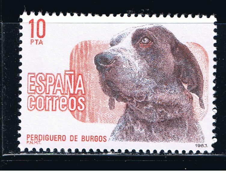 Edifil  2711  Perros de raza españoles.  