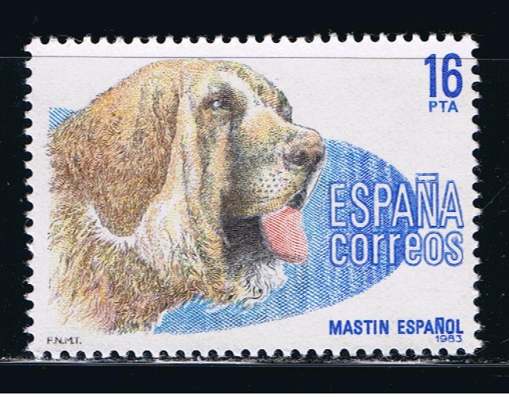 Edifil  2712  Perros de raza españoles.  