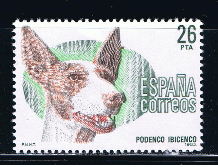 Edifil  2713  Perros de raza españoles.  