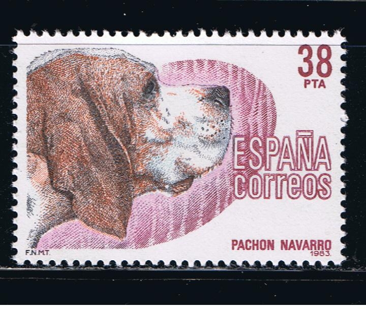 Edifil  2714  Perros de raza españoles.  