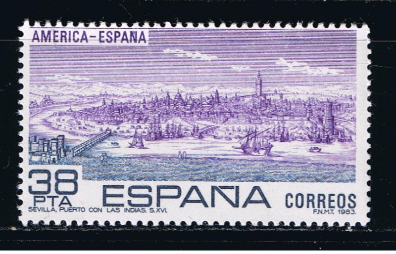 Edifil  2720  América - España.  