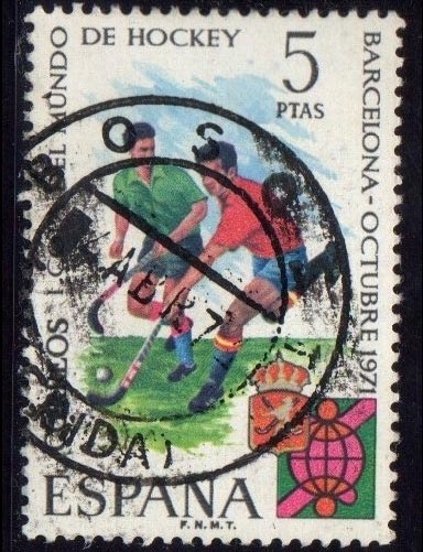 1971 I Copa Mundial de Hockey - Edifil:2058