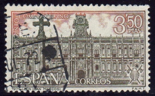 1971 Año Santo Compostelano. Hospitsal de San Marcos - Edifil:2068