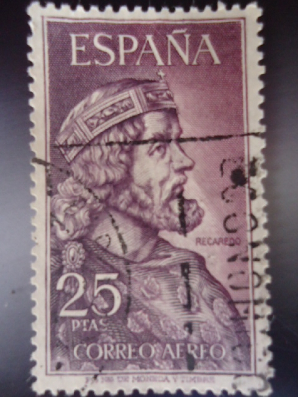 Ed:1538- Personajes Españoles: Ricardo I (Primer Monarca de la España visigoda)