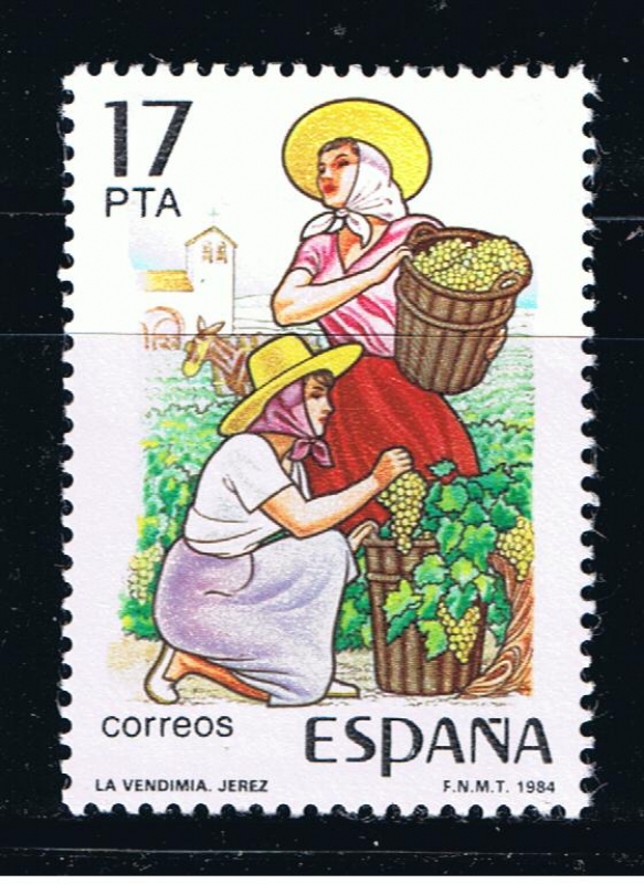 Edifil  2747  Grandes fiestas populares españolas.  