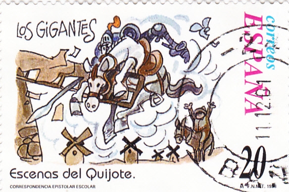 Escenas del Quijote-  LOS GIGANTES                      (O)