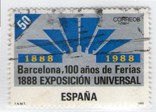 2956-I Centenario Exposición de Barcelona