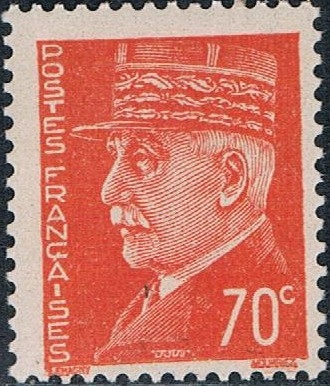 MARISCAL PETAIN 1941-42. Y&T Nº 511. RESERVADO