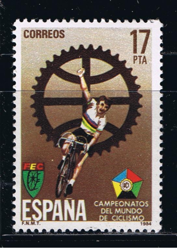 Edifil  2772  Campeonato del Mundo de Ciclismo.  