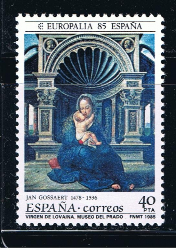 Edifil  2779  Europalia 85, España.  