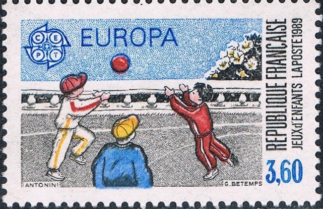 EUROPA 1989. JUEGOS DE NIÑOS. M 2152