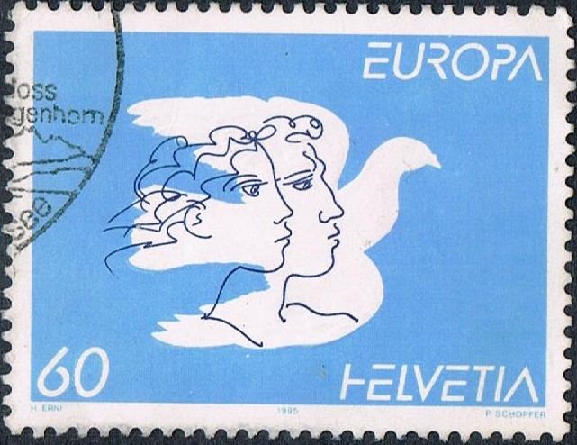 EUROPA 1995. PAZ Y LIBERTAD. M 958