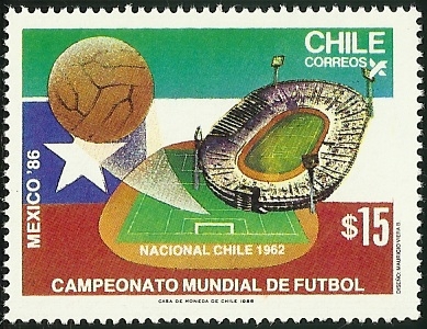 CAMPEONATO MUNDIAL DE FUTBOL MEXICO 86 - ESTADIO NACIONAL CHILE 