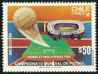 CAMPEONATO MUNDIAL DE FUTBOL MEXICO 86 - ESTADIO WEMBLEY INGLATERRA