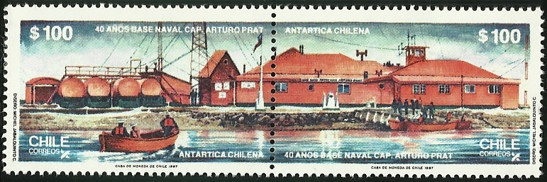 40 AÑOS BASE NAVAL CAPITAN ARTURO PRAT ANTARTICA CHILENA