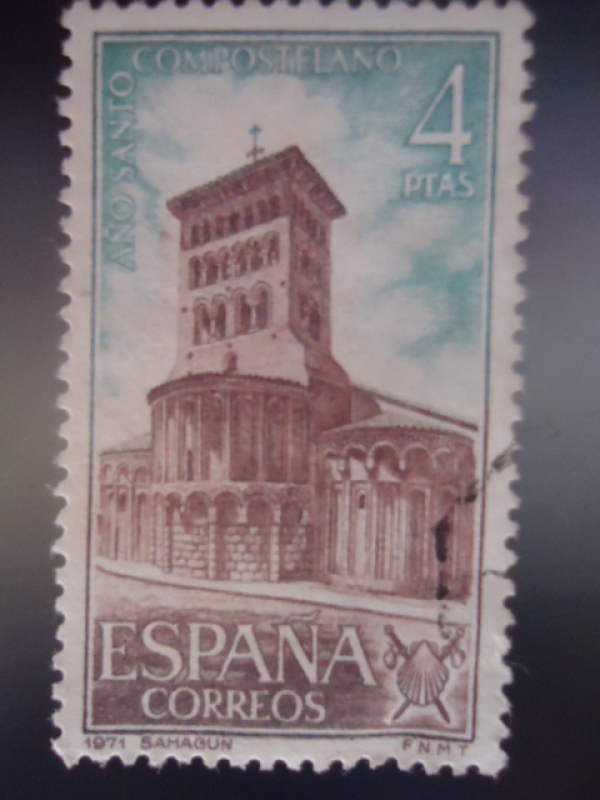 Ed:2069-Año Santo Compostelano. Iglesia de San Tirso-Sahagún