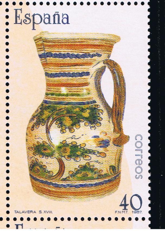 Edifil   2895  Artesanía española.  Cerámica.  