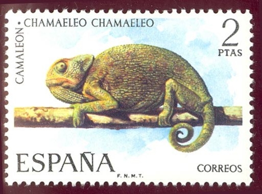 1974 Fauna Hispánica. Camaleón - Edifil:2193