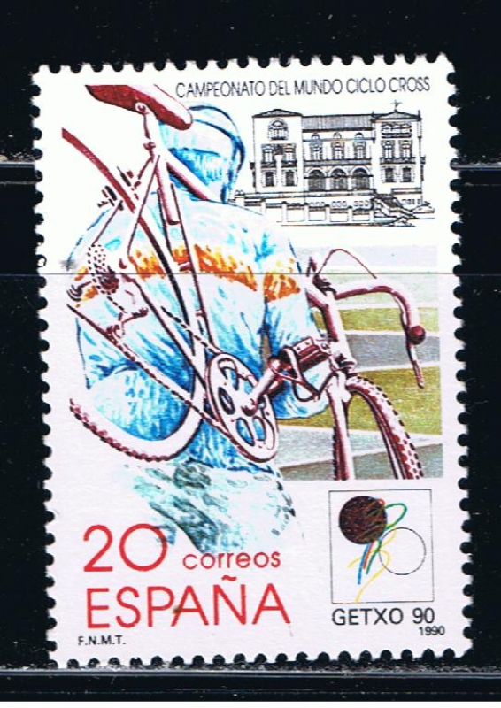 Edifil  3048  Campeonato del Mundo de Ciclo-Cros. Getxo´90.  