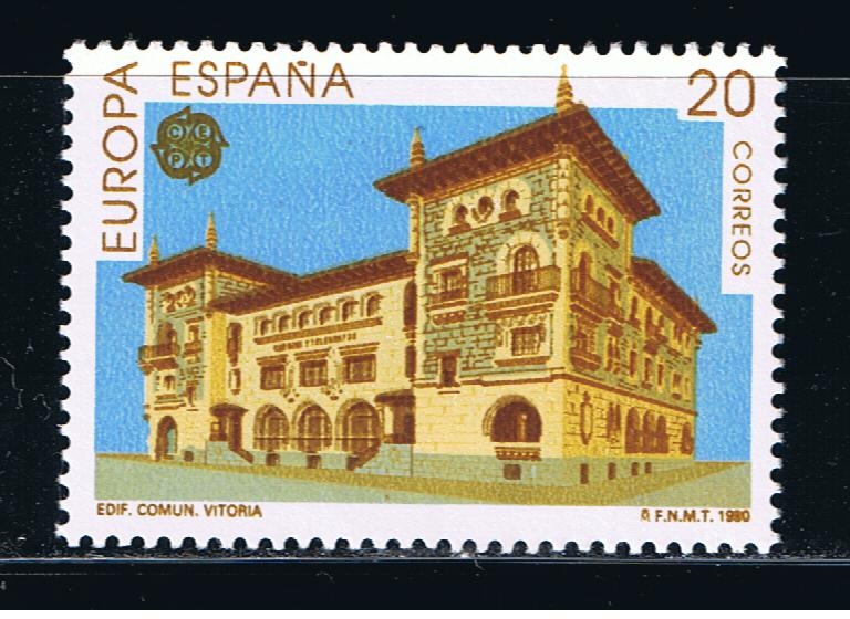 Edifil  3058  Europa. Establecimientos Postales.  