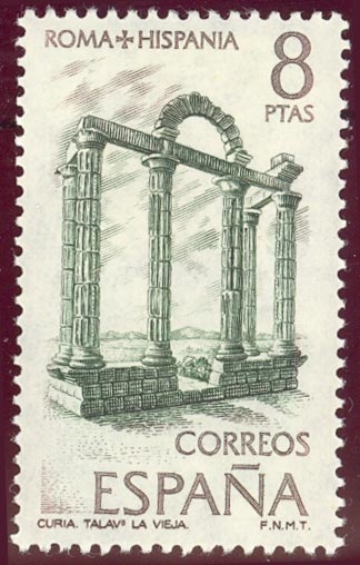 1974 Roma Hispania.Curia de Talavera la Vieja - Edifil:2190