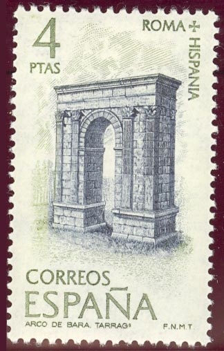 1974 Roma Hispania.Arco de Bará - Edifil:2187