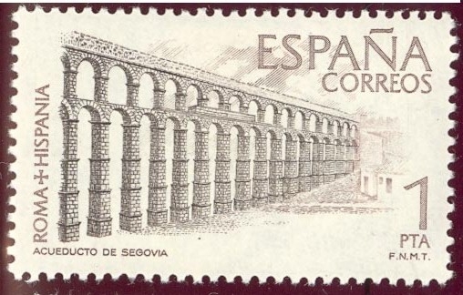 1974 Roma Hispania.Acueduzto de Segovia - Edifil:2184