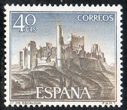 1880- Castillos de España. Escalona ( Toledo ). 