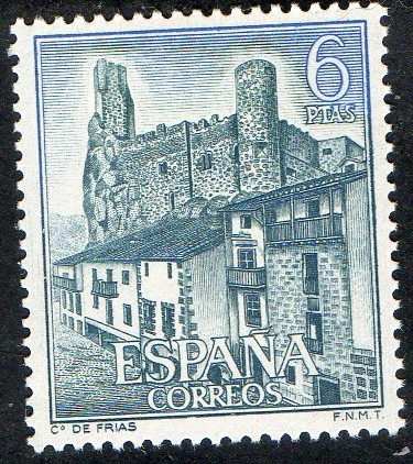 1884- Castillos de España. Frías ( Burgos ).