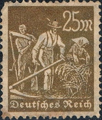 OFICIOS 1922. AGRICULTORES. Y&T Nº 179