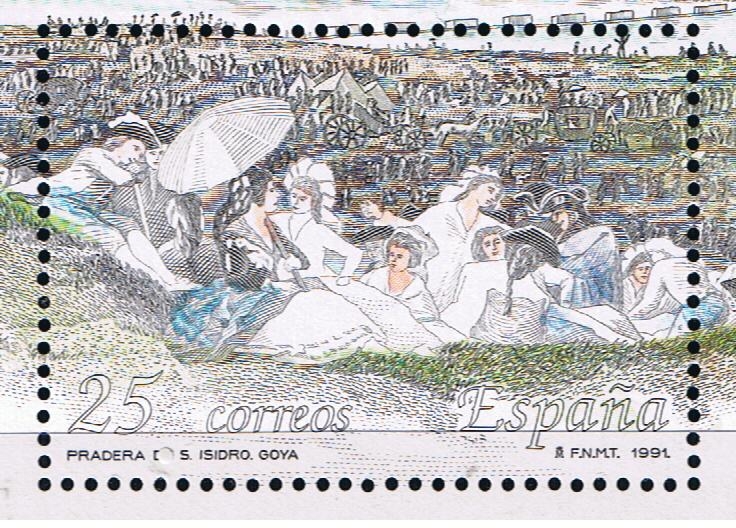 Edifil  3144  Exposición Filatélica Nacional Exfilna´91.  