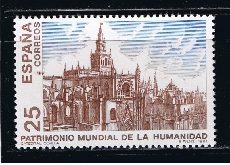 Edifil  3148  Bienes Culturales y Naturales Patrimonio Mundial de la Humanidad.  