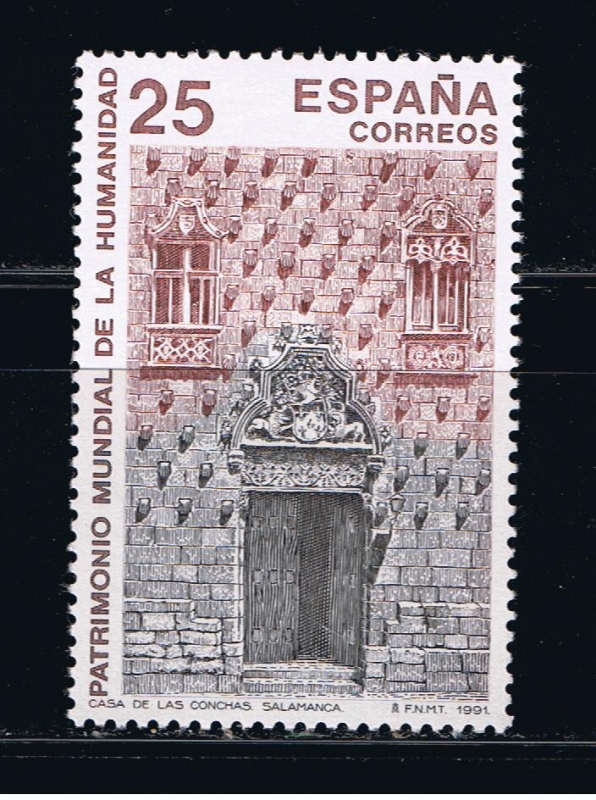 Edifil  3149  Bienes Culturales y Naturales Patrimonio Mundial de la Humanidad.  