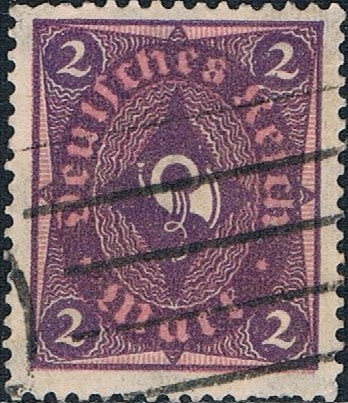 CORNETA DE POSTAS 1922-23. FILIGRANA B. Y&T Nº 196