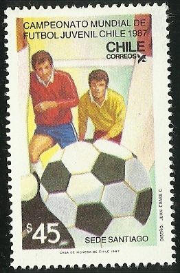 CAMPEONATO MUNDIAL DE FUTBOL JUVENIL CHILE 1987 - SEDE SANTIAGO