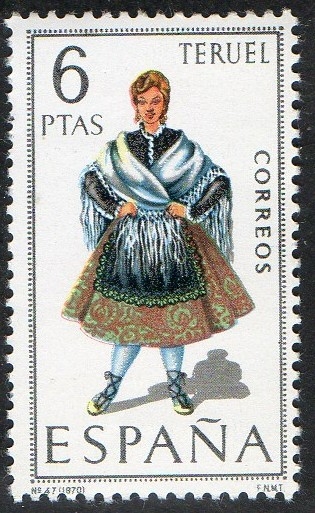 1959- Trajes típicos españoles. TERUEL.